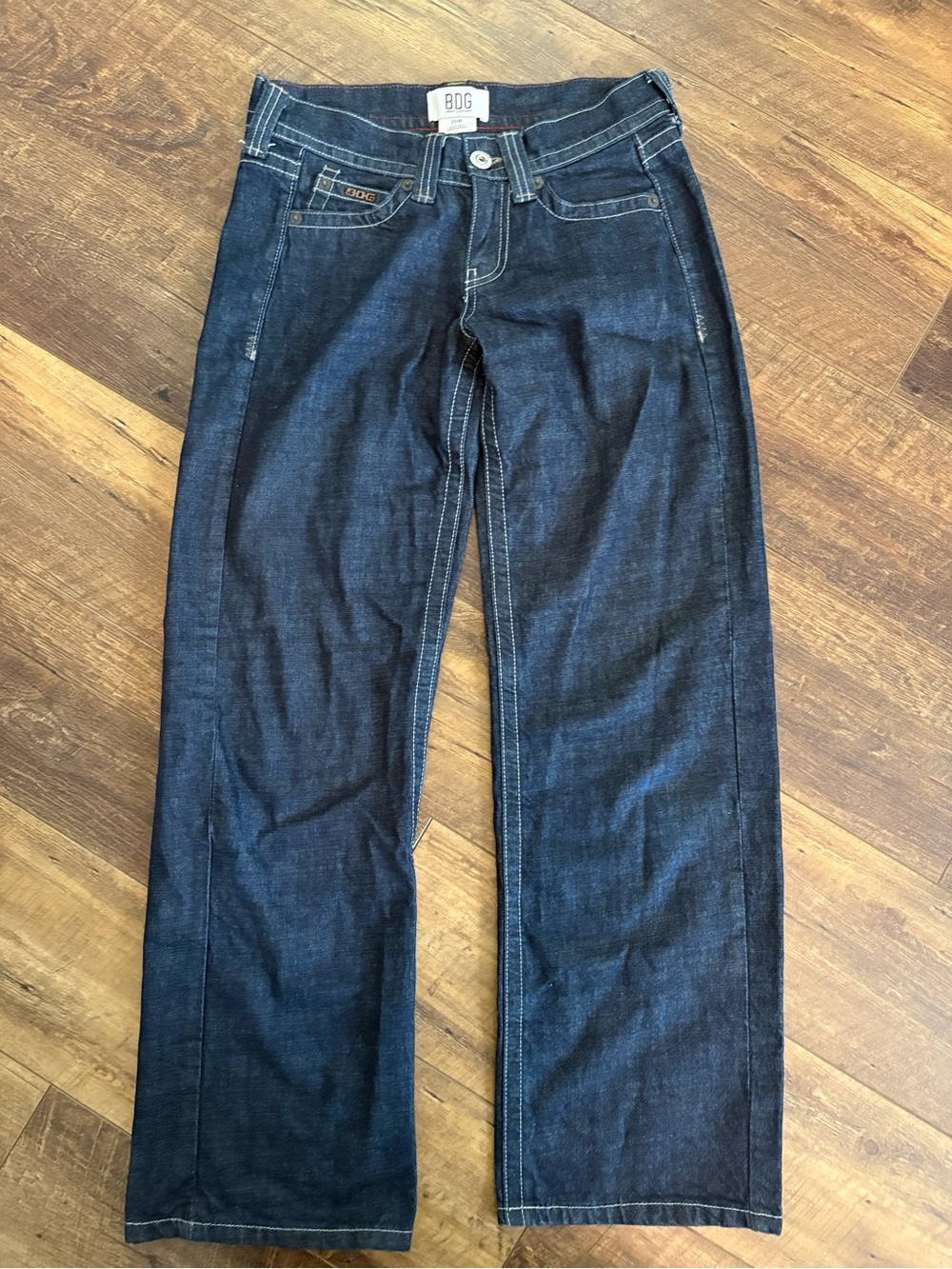 BDG Urban Outfitters Women’s Wide Leg Jeans Dark Wash High Rise